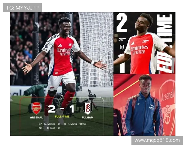 萨卡凭借多项数据全场最高表现荣膺阿森纳对富勒姆一战队内最佳球员